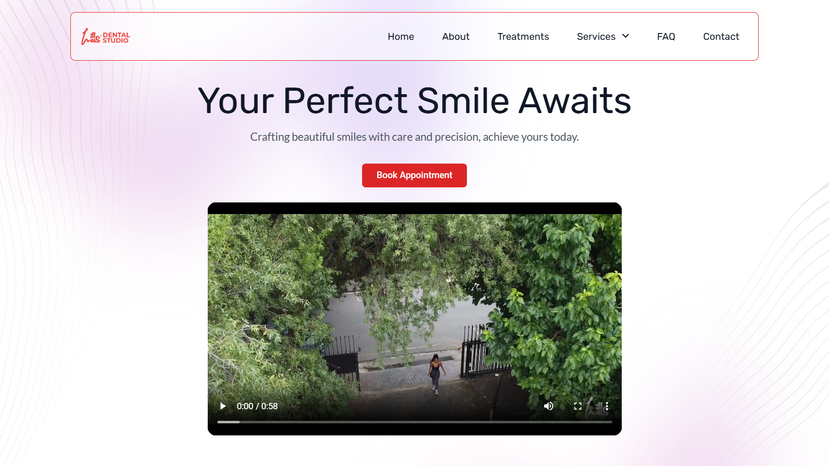 Hills Dental Studio — Website Rebuild Thumbnail